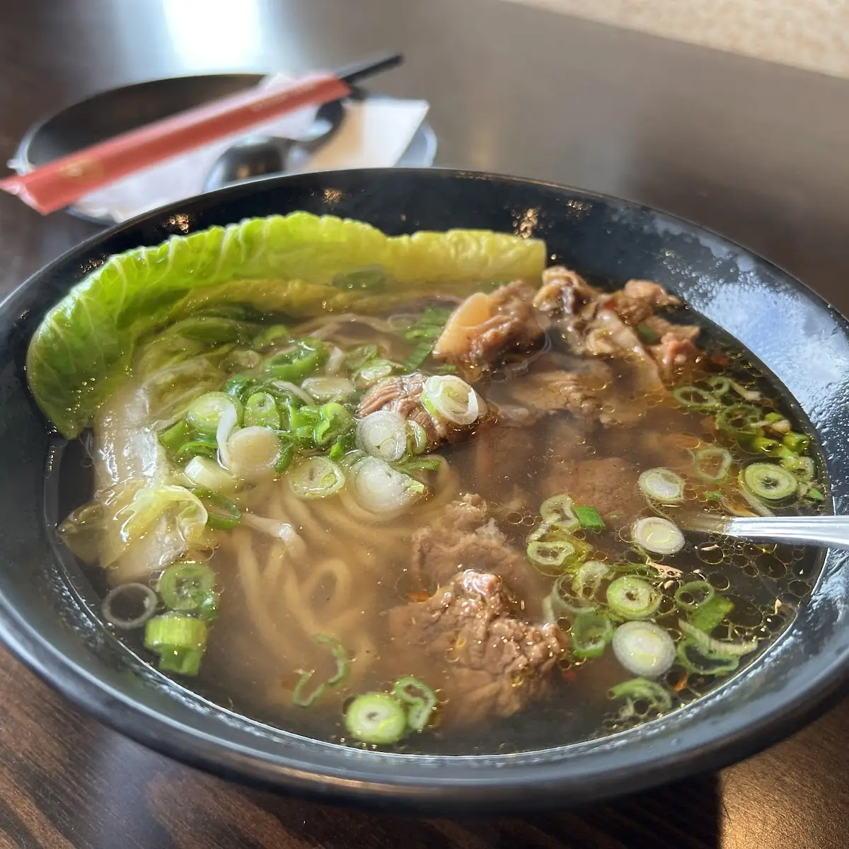 Braised Beef Noodle Soup