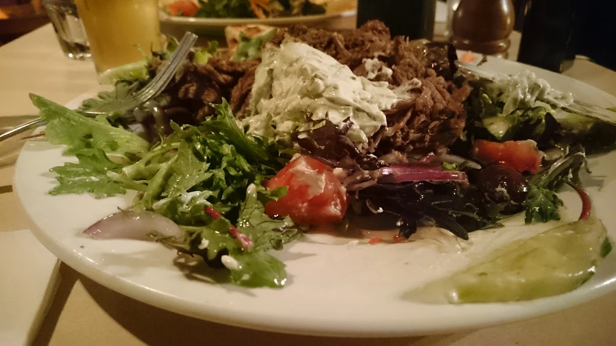 Open Lamb Souvlaki, The Mallow