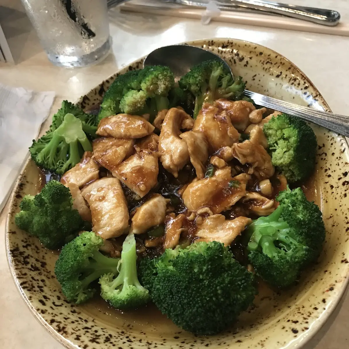 Ginger Chicken with Broccoli