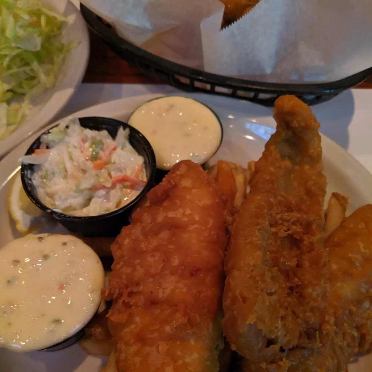 Beer Battered Yellow Lake Perch