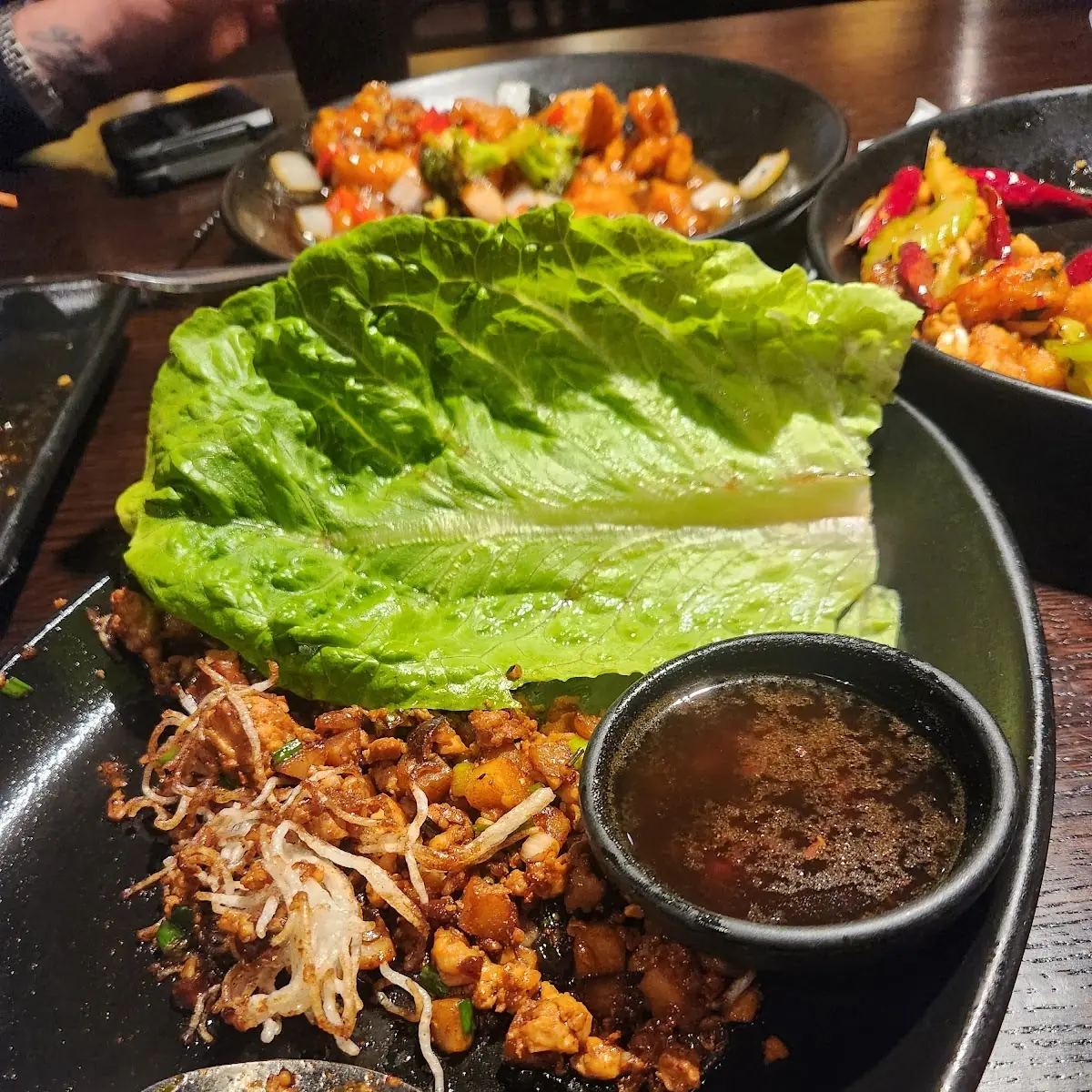 Chicken Lettuce Wrap