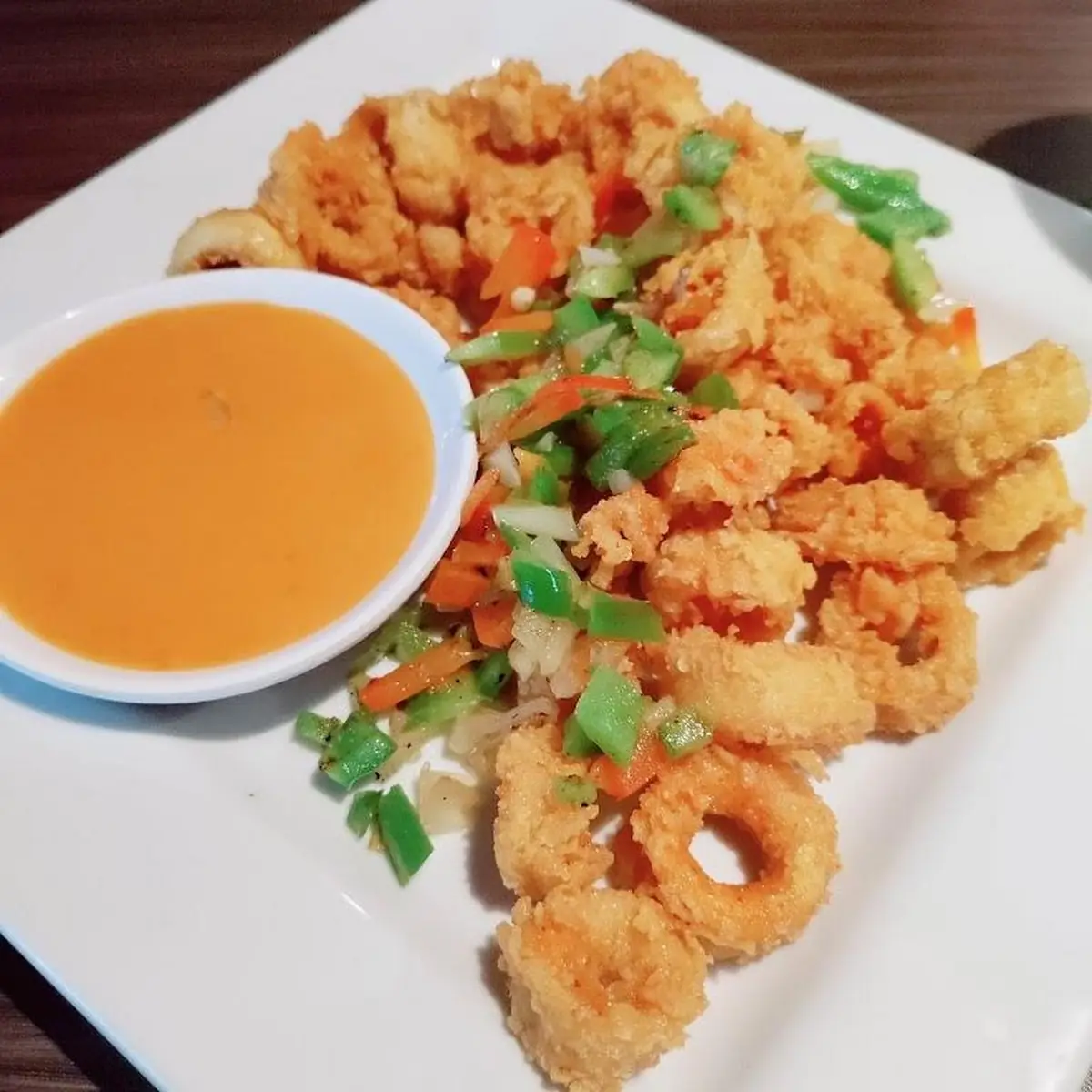 Crispy Calamari On