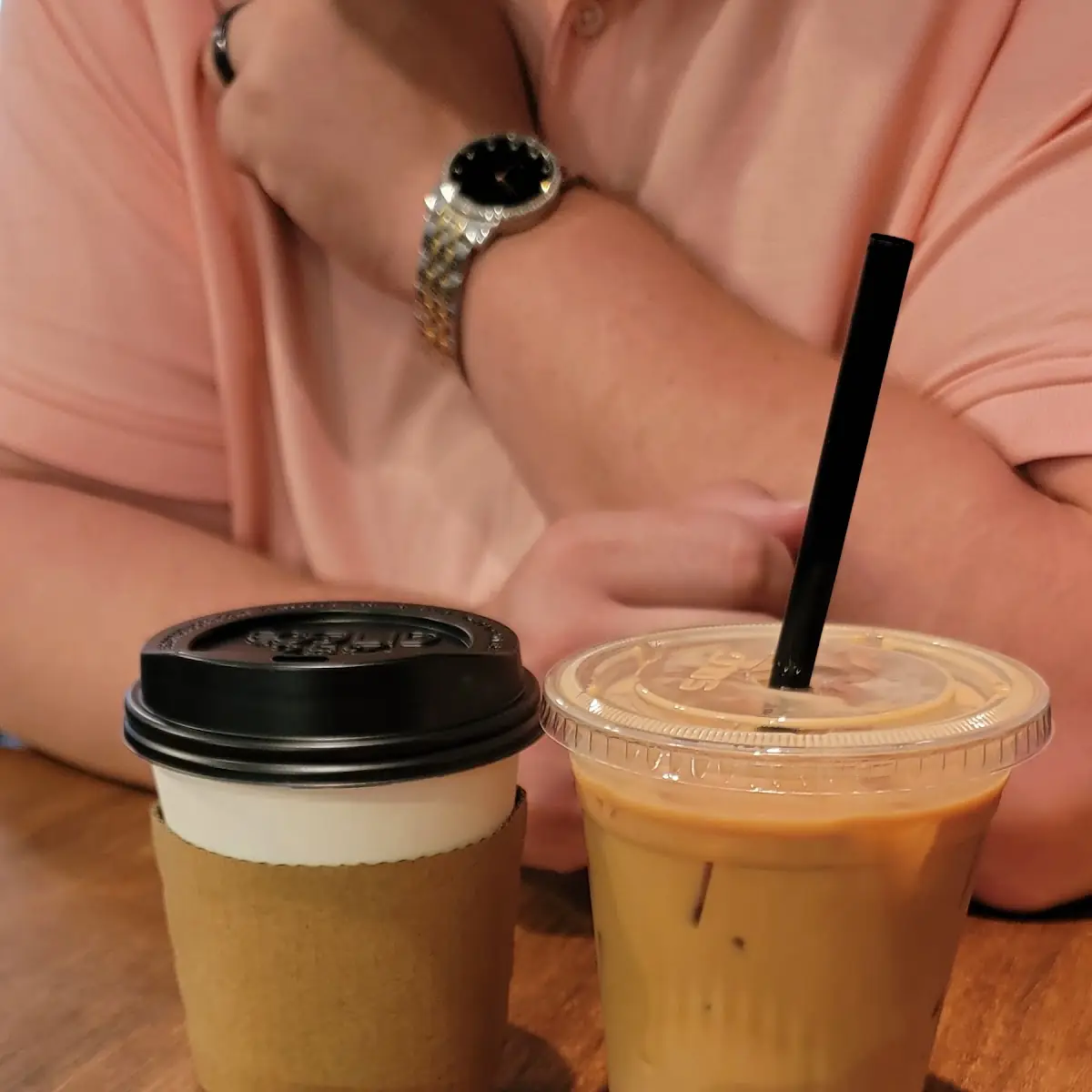 Blueberry Muffin Iced Raspberry White Mocha