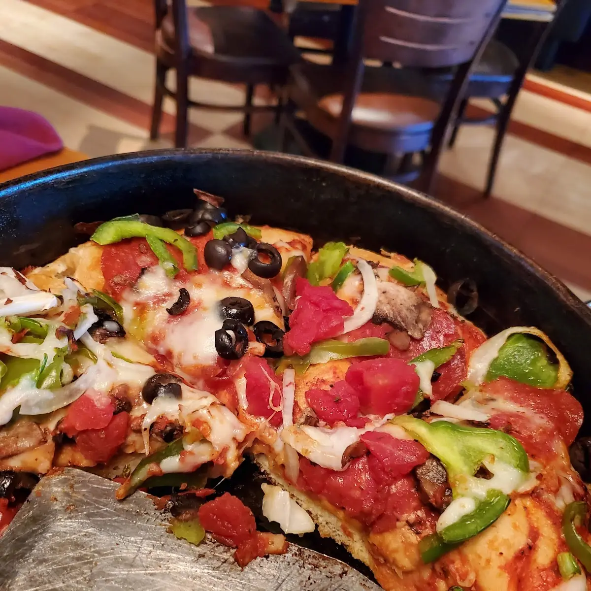 Veggie Pizza with Pepperoni