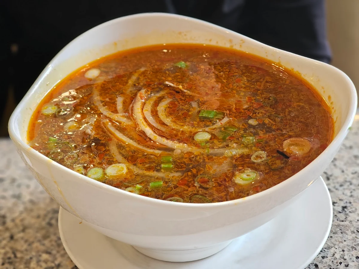 Satay Beef Noodle Soup