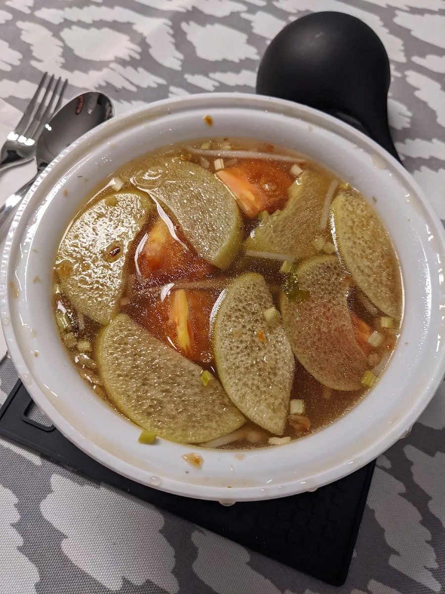 Sweet and Sour Shrimp Soup