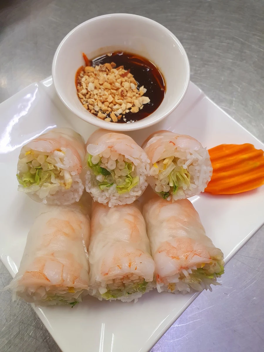 Veggy Rolls with Shrimps