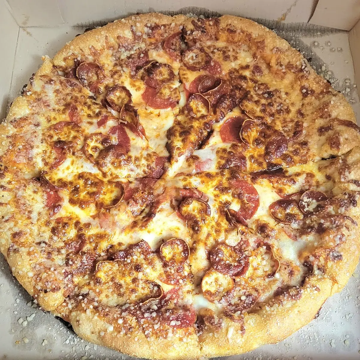 Pepperoni Stuffed Crust