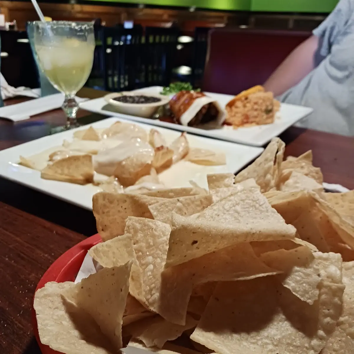 Chips and Queso Fundido