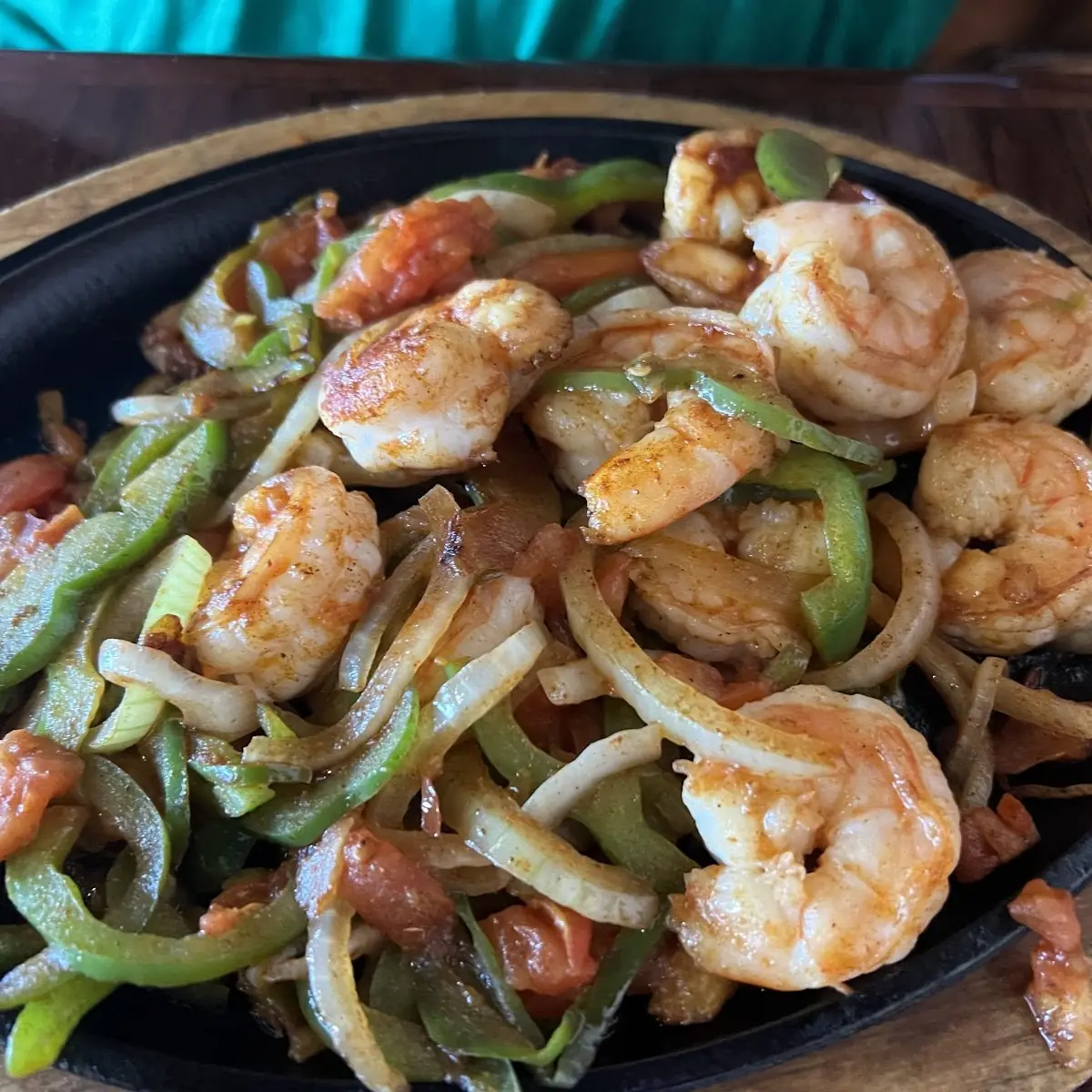Shrimp Fajitas