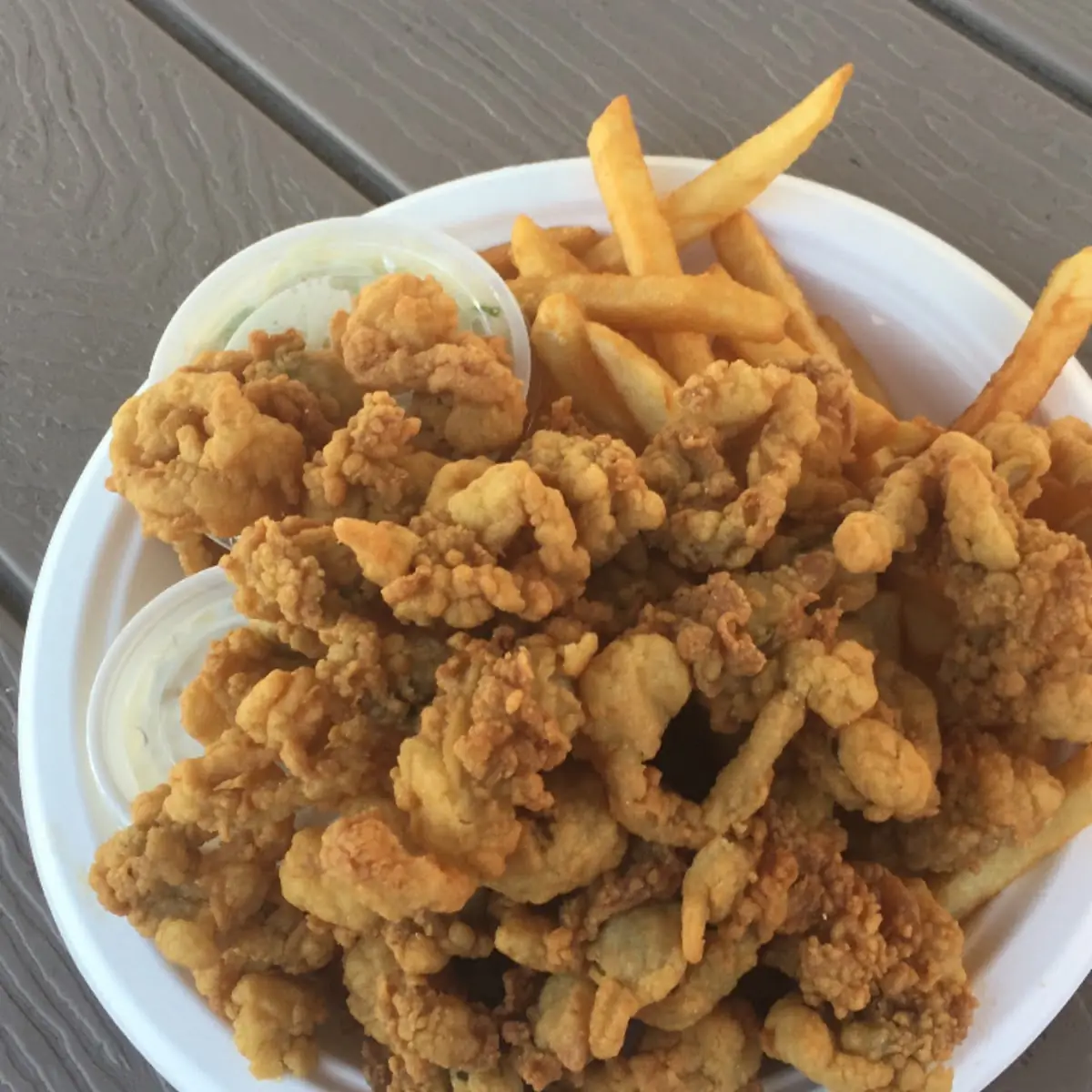 Fried Clam Plate Bellies