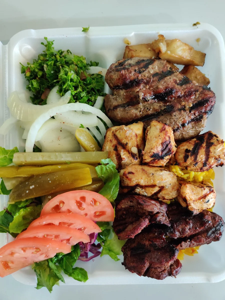 BBQ Guava's Shawarma Plate, Guava’s Shawarma