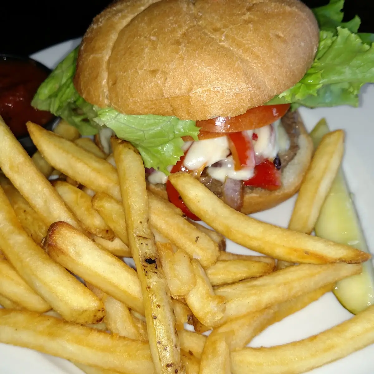 Chicken Sandwich with Fries
