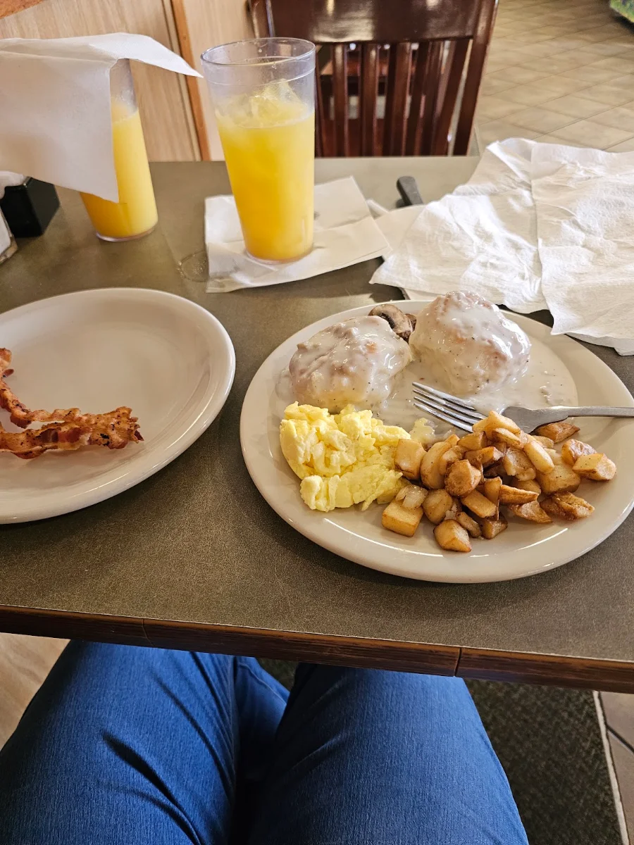 Biscuits and Gravy Scrambled Eggs