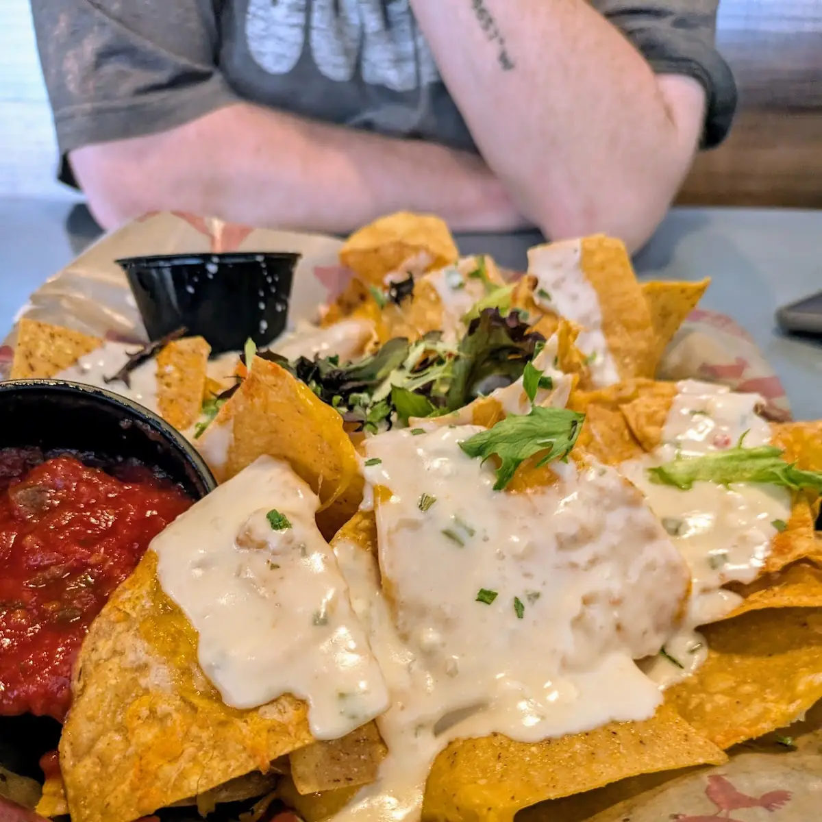 Beer Cheese Nachos