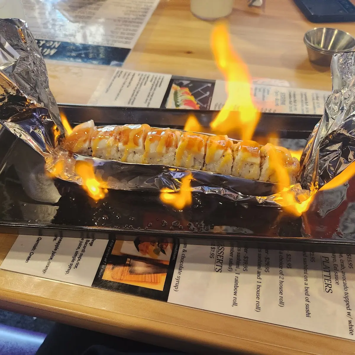 Snow Fire Roll