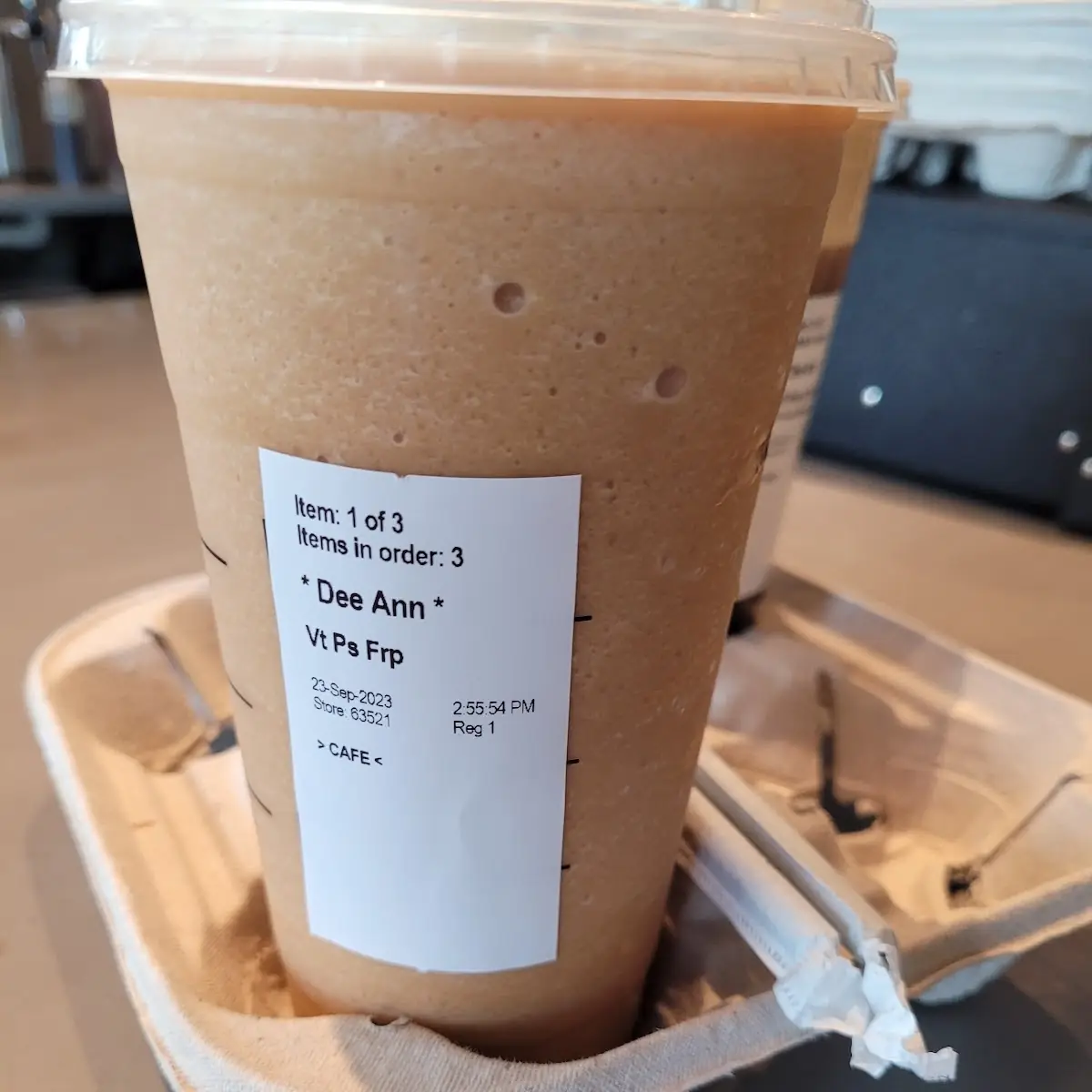 Pumpkin Spice Frappuccino Blended Beverage