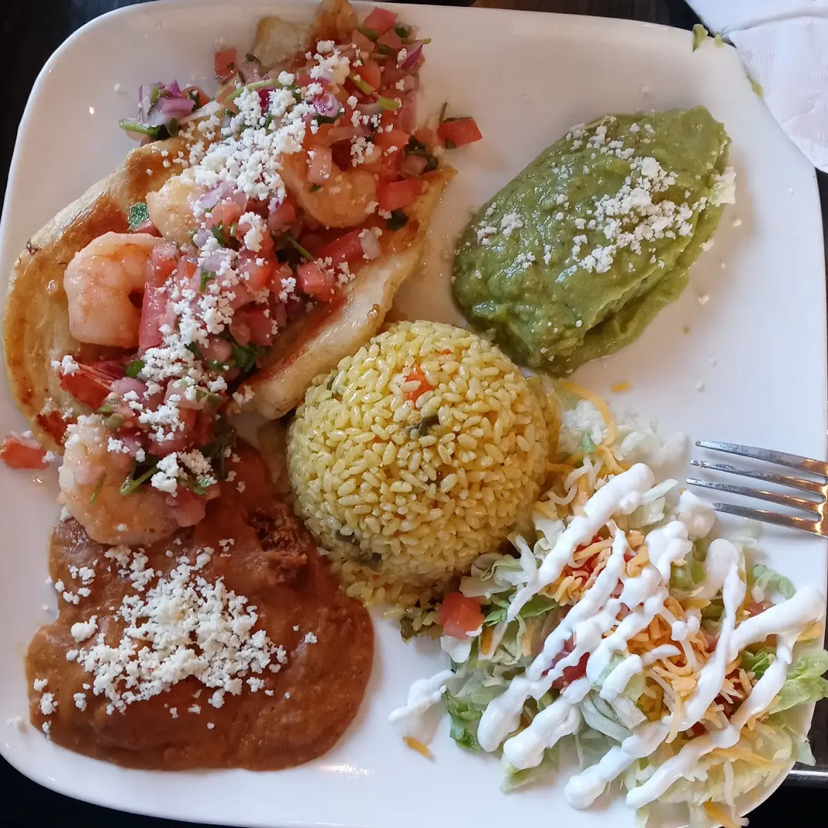 Arroz Y Camarones Chipotle
