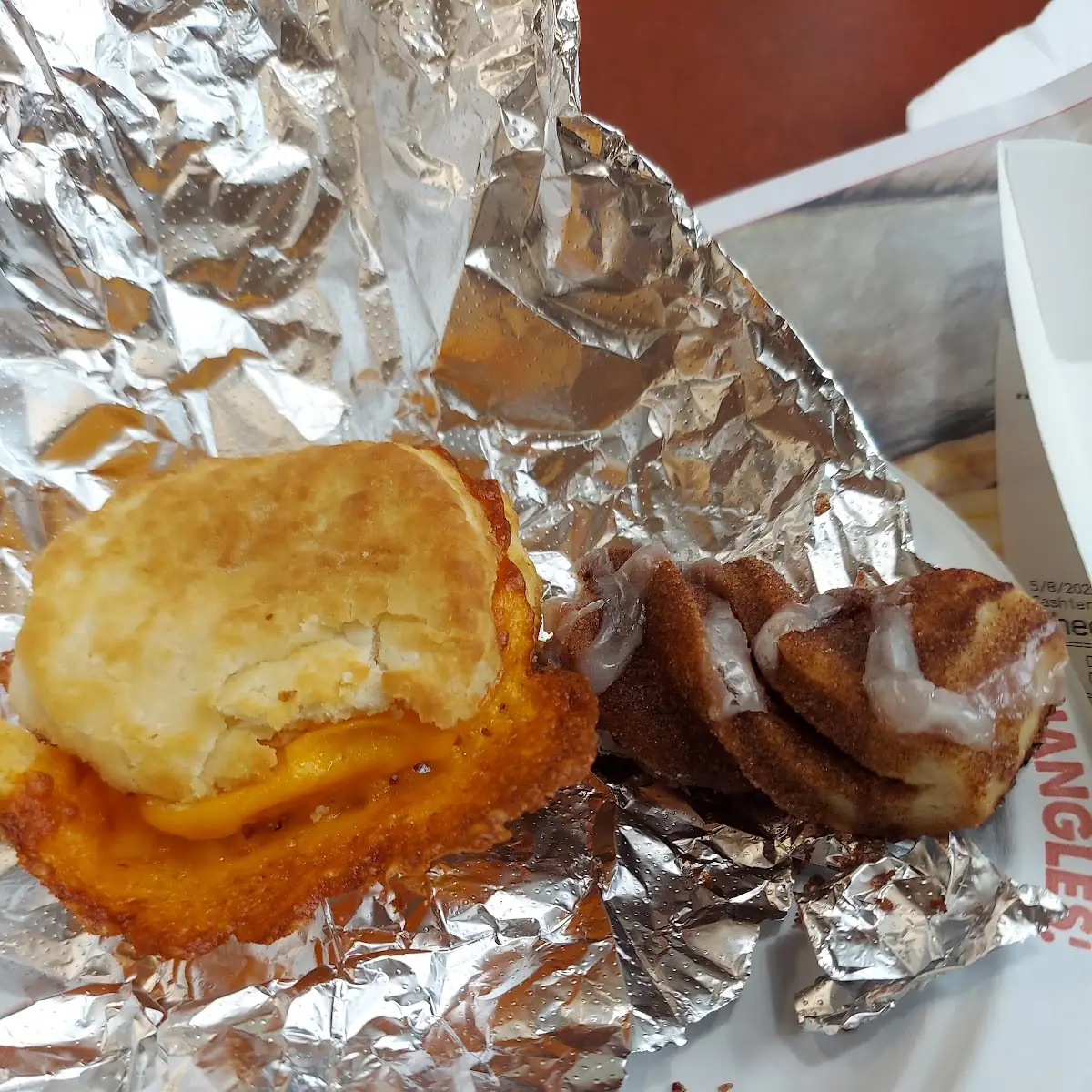 Bo Cheddar and Cinnamon Twist