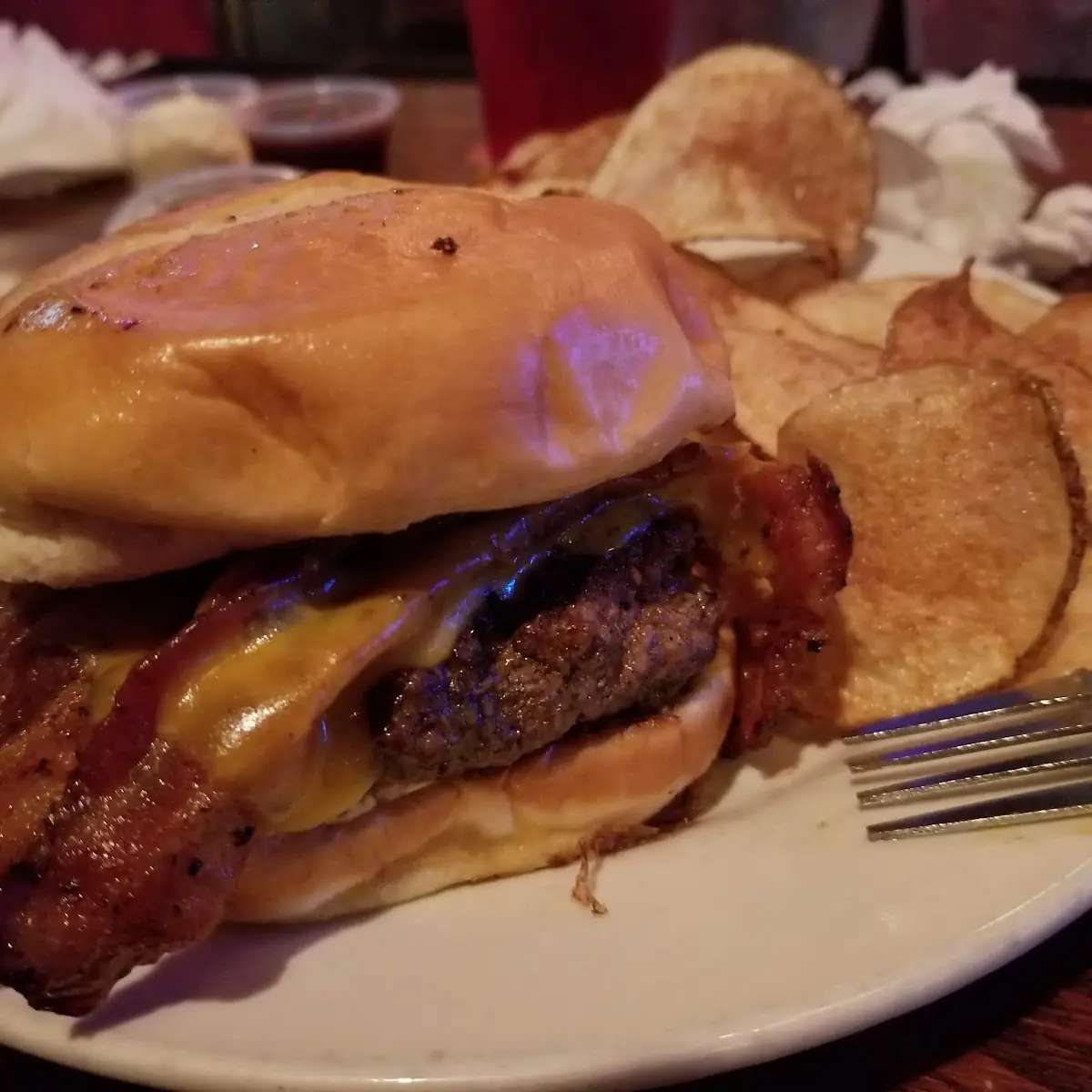Cheeseburger and Fries