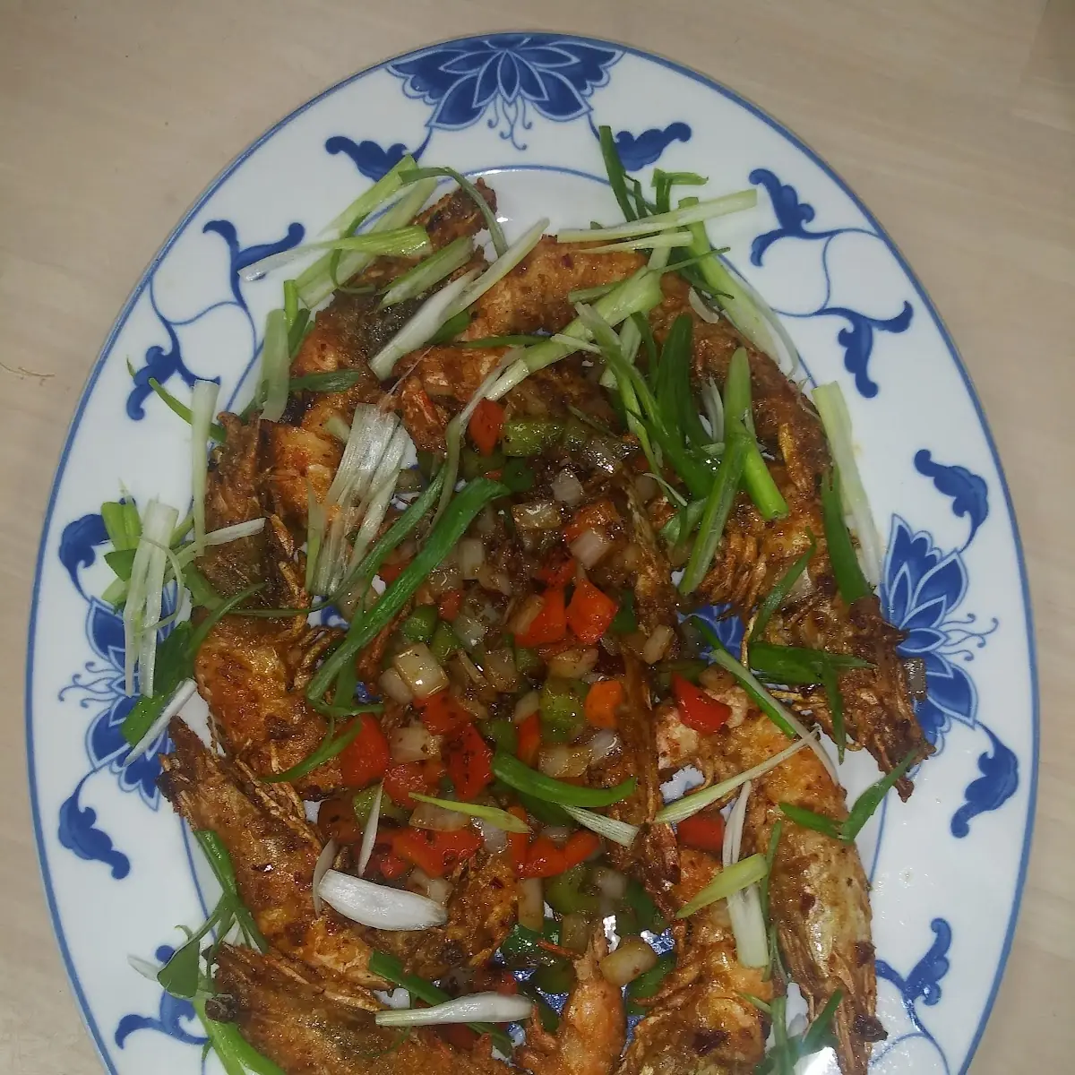 Stir Fried Jumbo Shimp
