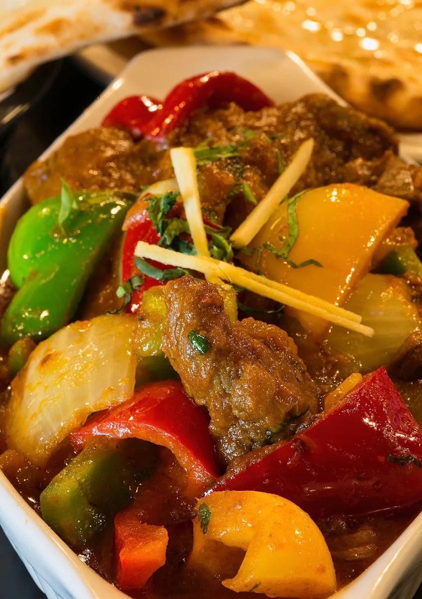Aloo & Bell Peppers, Kootenay's Taste of India
