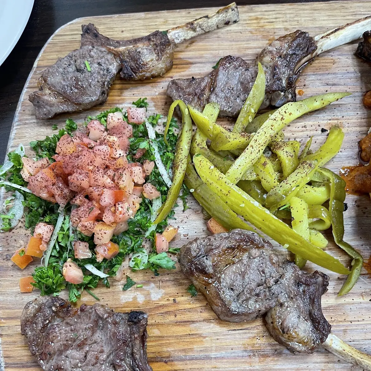 Lamb Chops Plate