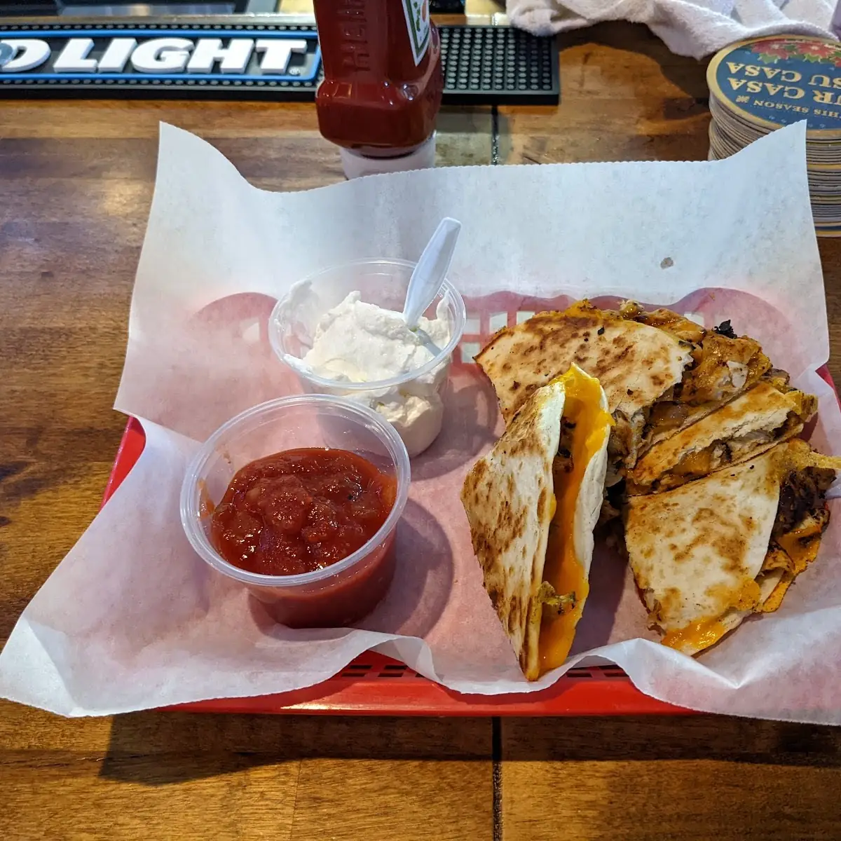 Grilled Chicken Quesadilla
