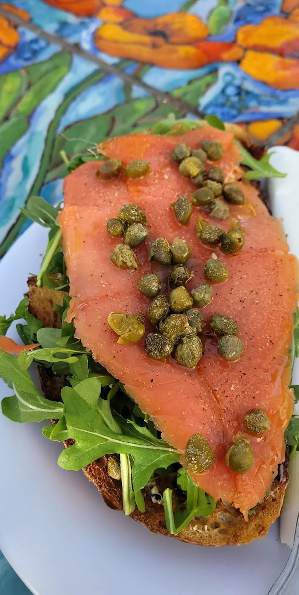 Smoked Salmon Toast