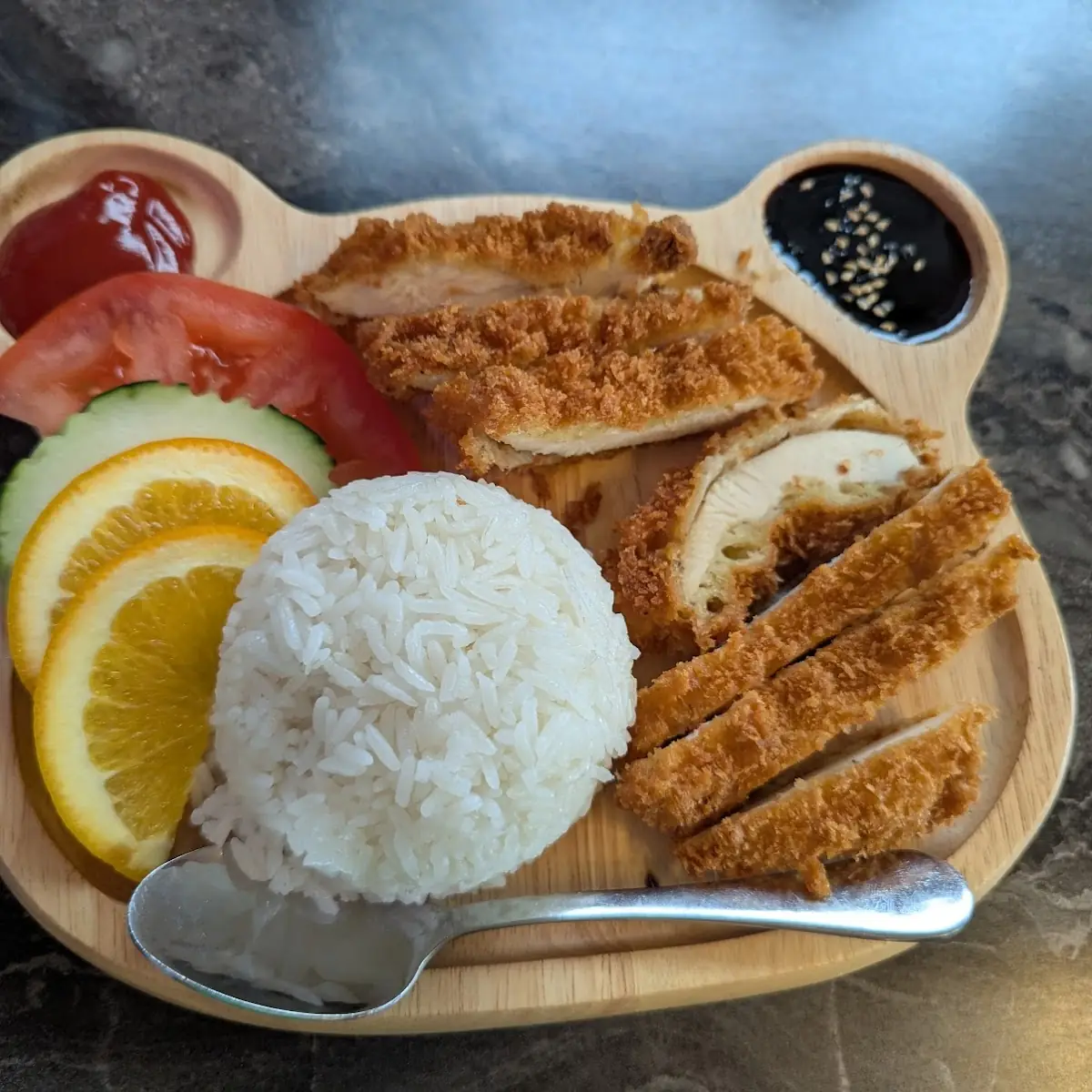 Chicken Katsu with Jasmine Rice