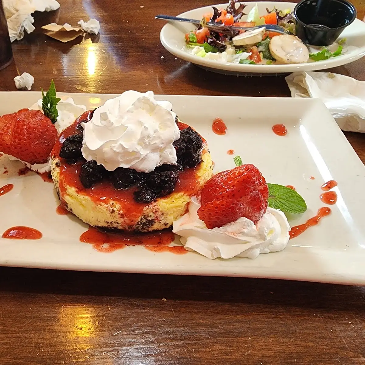 Double Berry Cheesecake