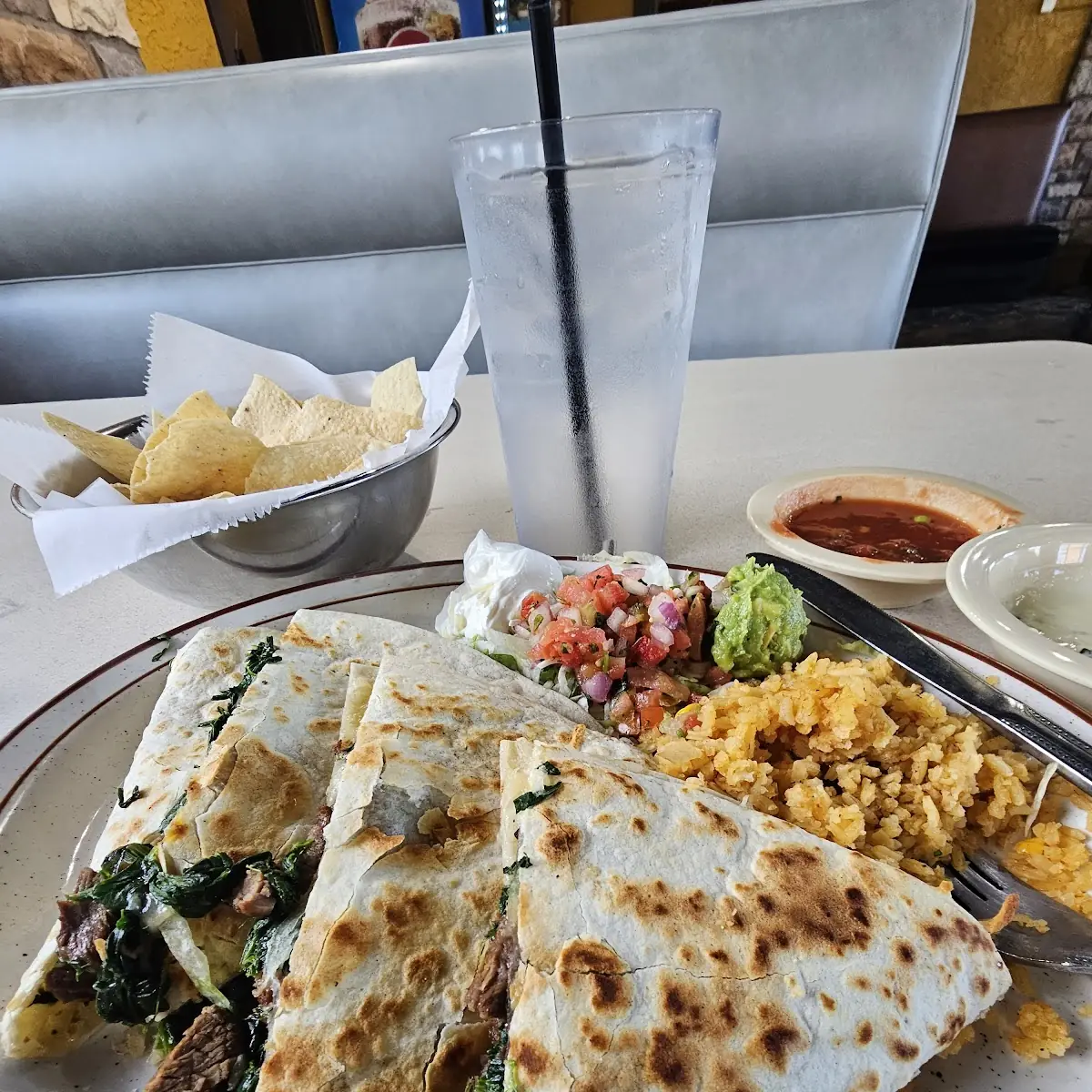Spinach Quesadilla