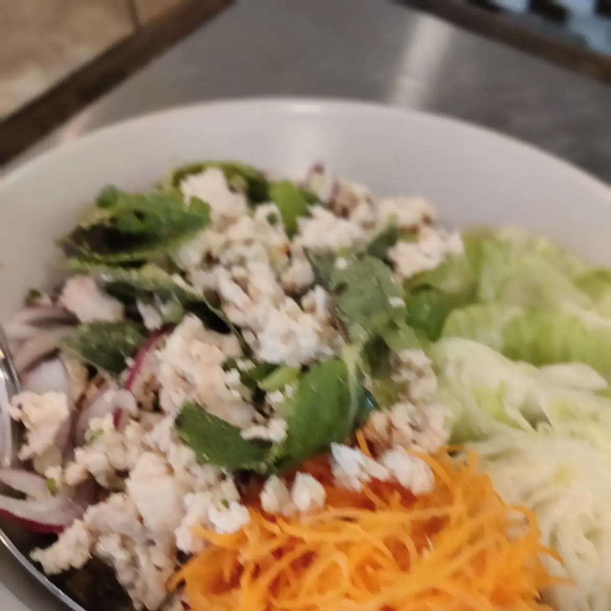 Larb Gai Thai Minced Chicken Salad