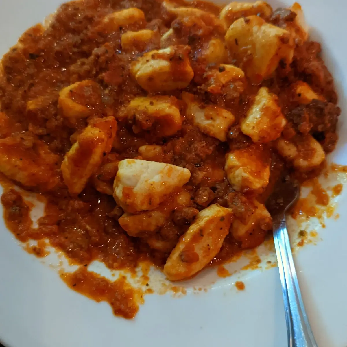 Gnocchi Bolognese