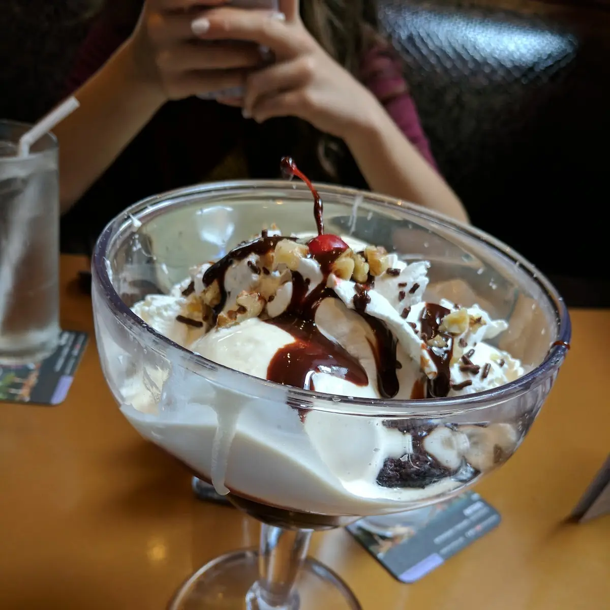 Hot Fudge Brownie Sundae