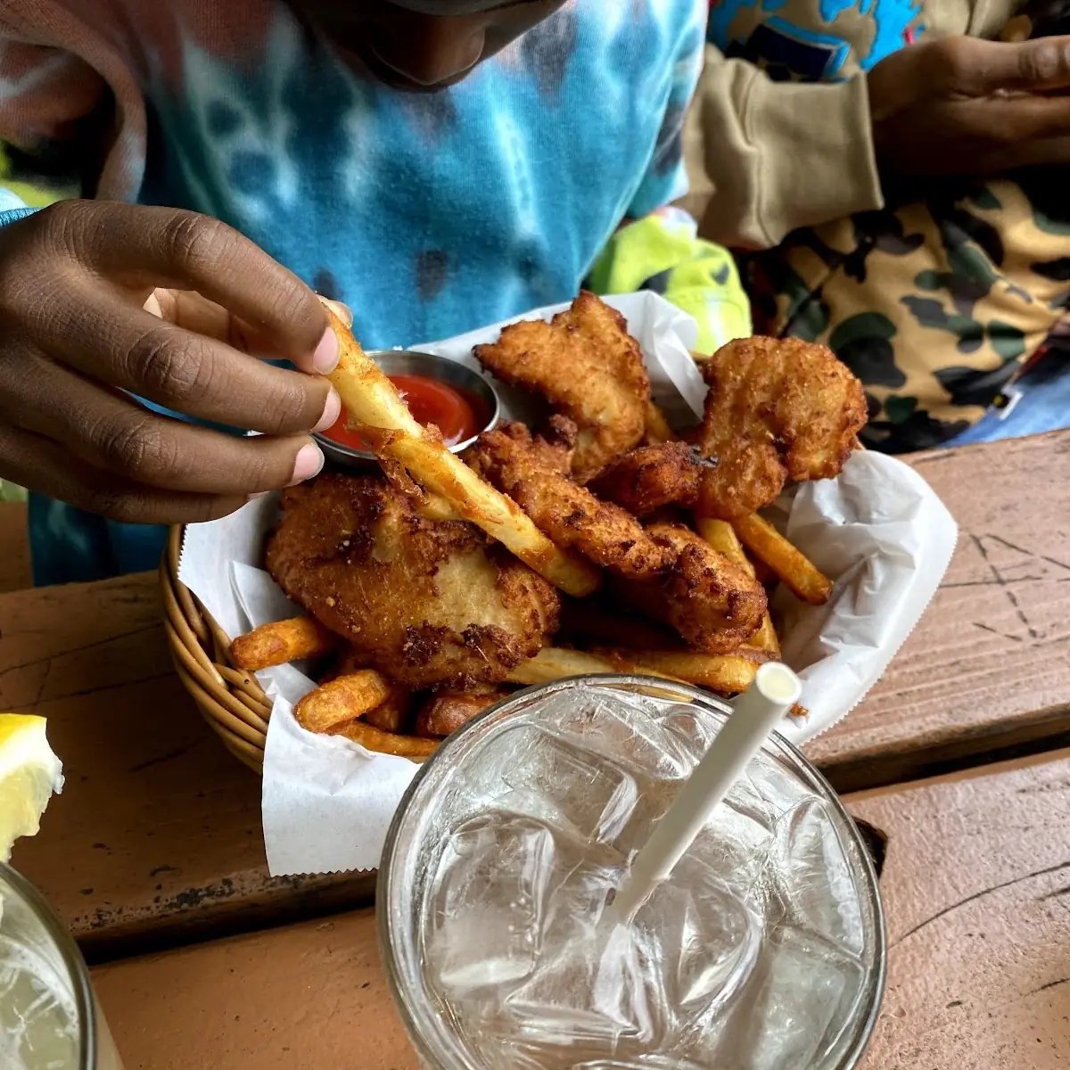 Chicken Strips and Fries