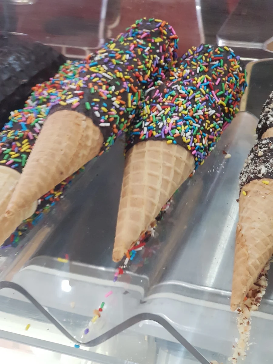 Chocolate Dipped Sugar Cone