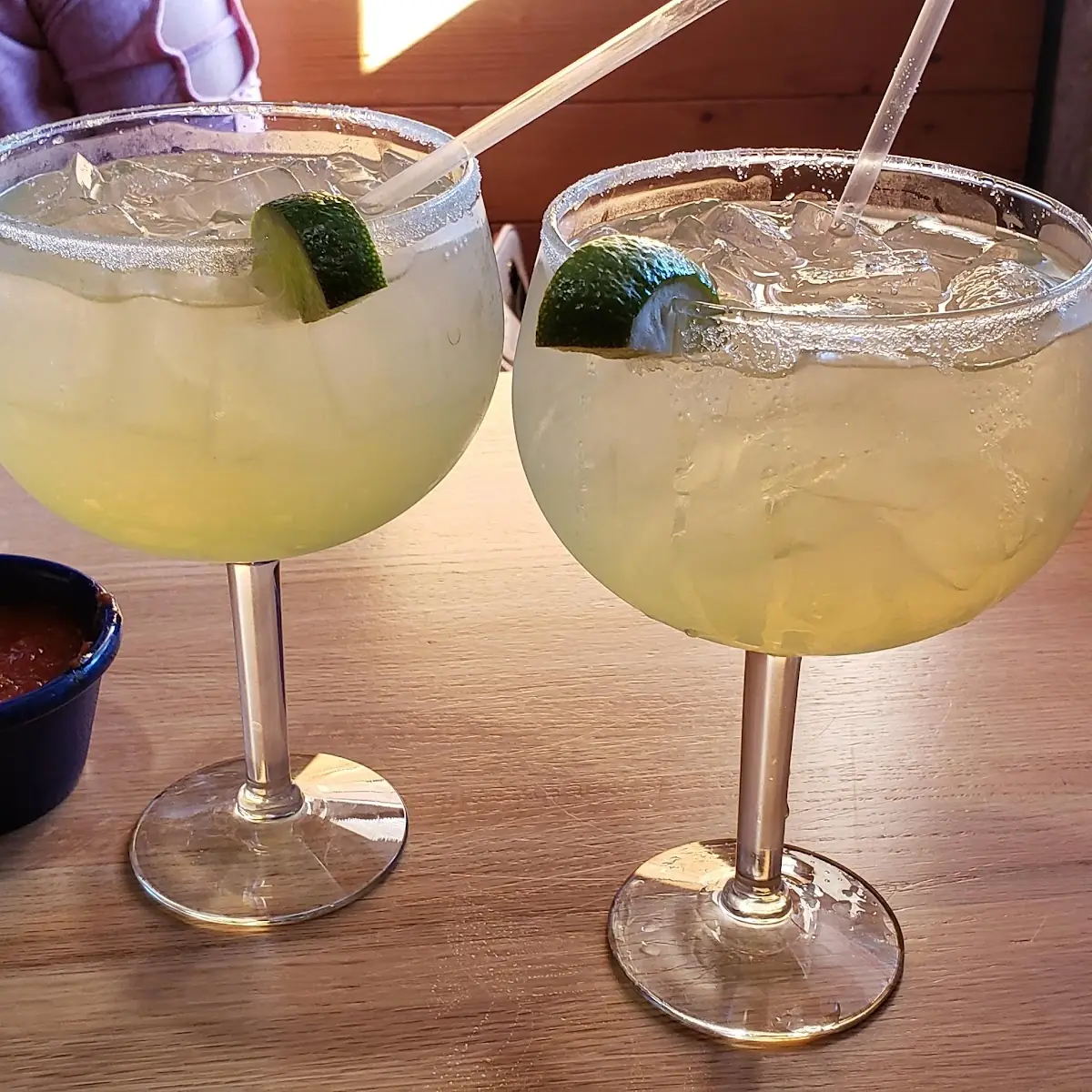 Mango Margarita on the Rocks