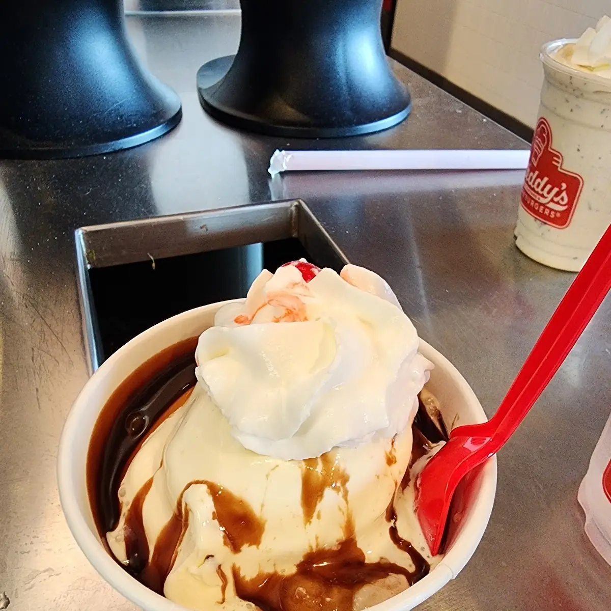 Vanilla Brownie Delight