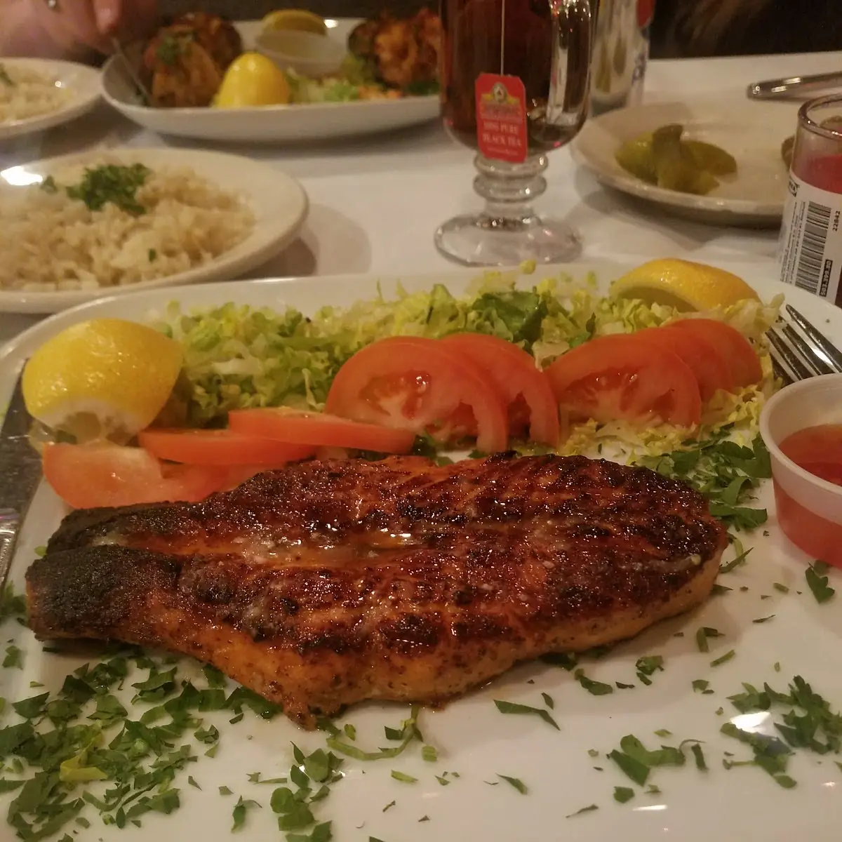Grilled Salmon