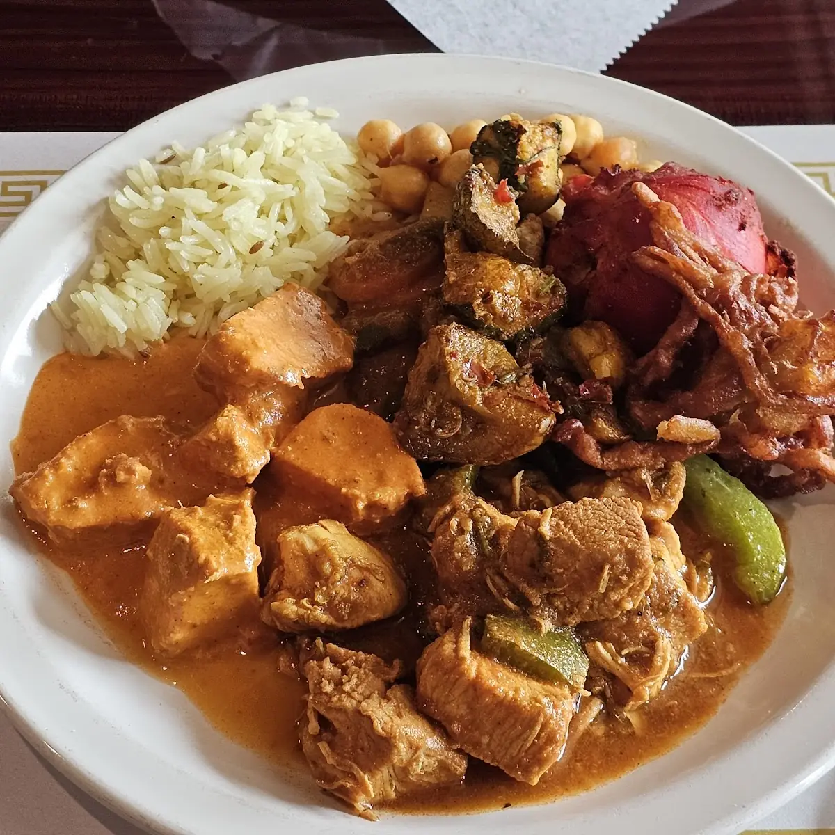Lunch Buffet Plate