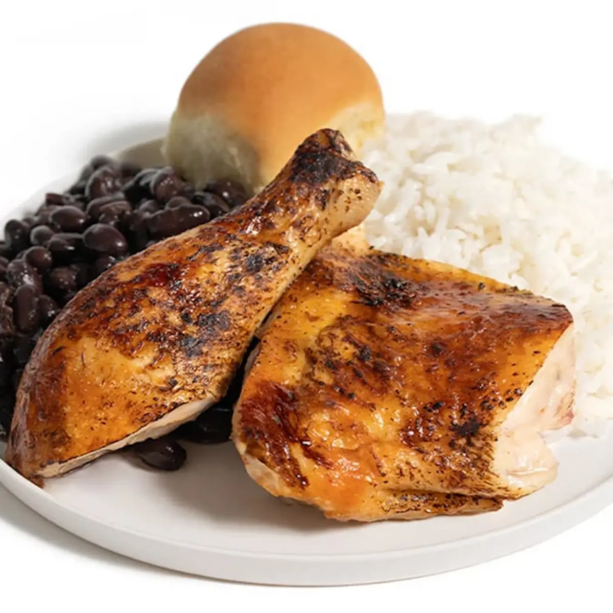 Platter w Rice & Beans