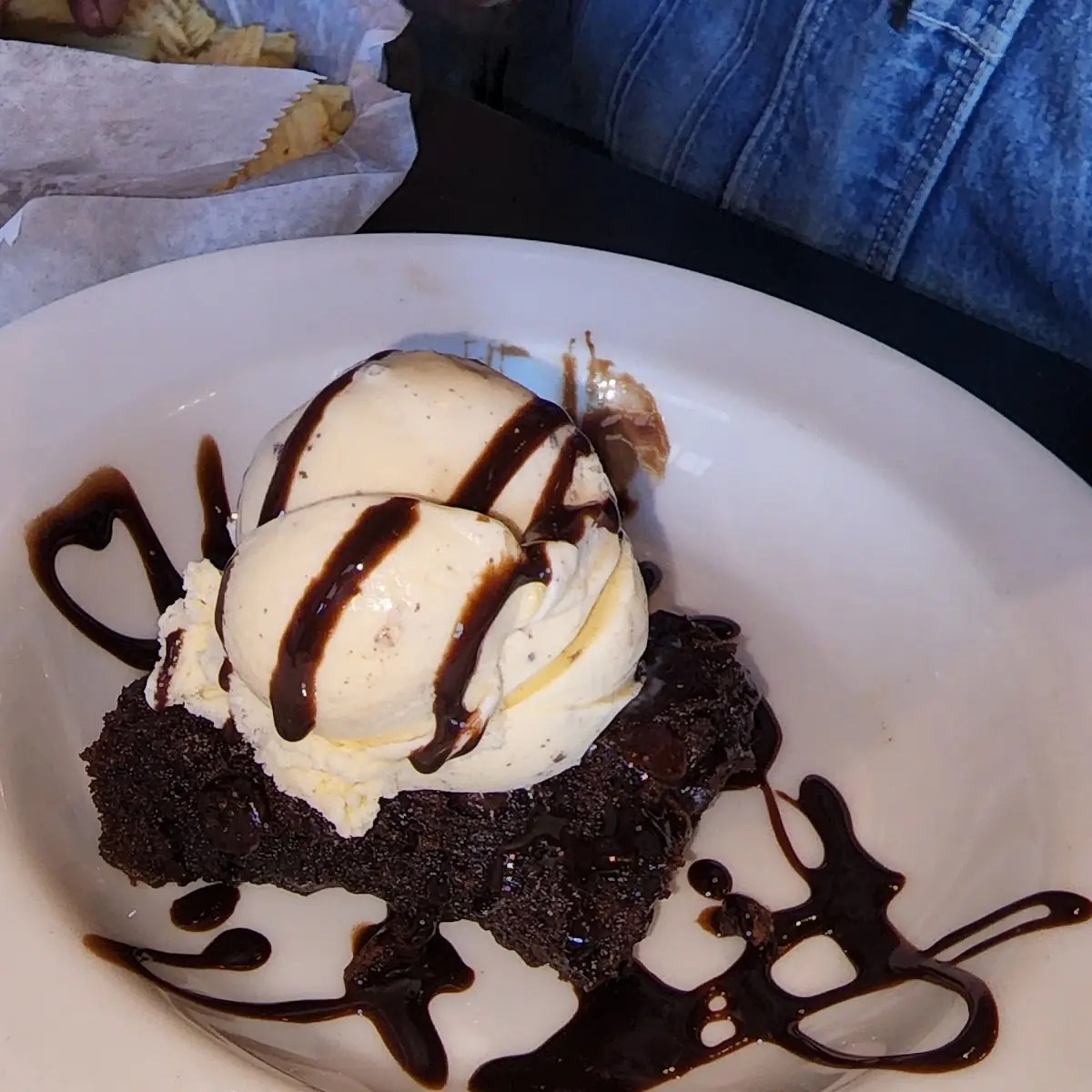 Brownie Sundae