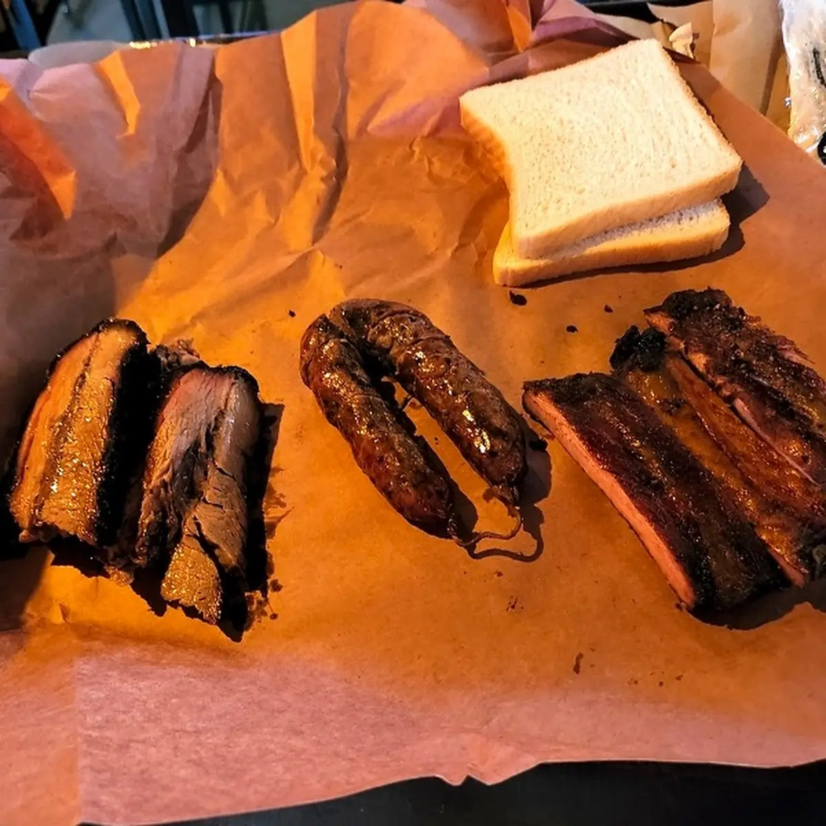 Brisket Sausage & Pork Ribs