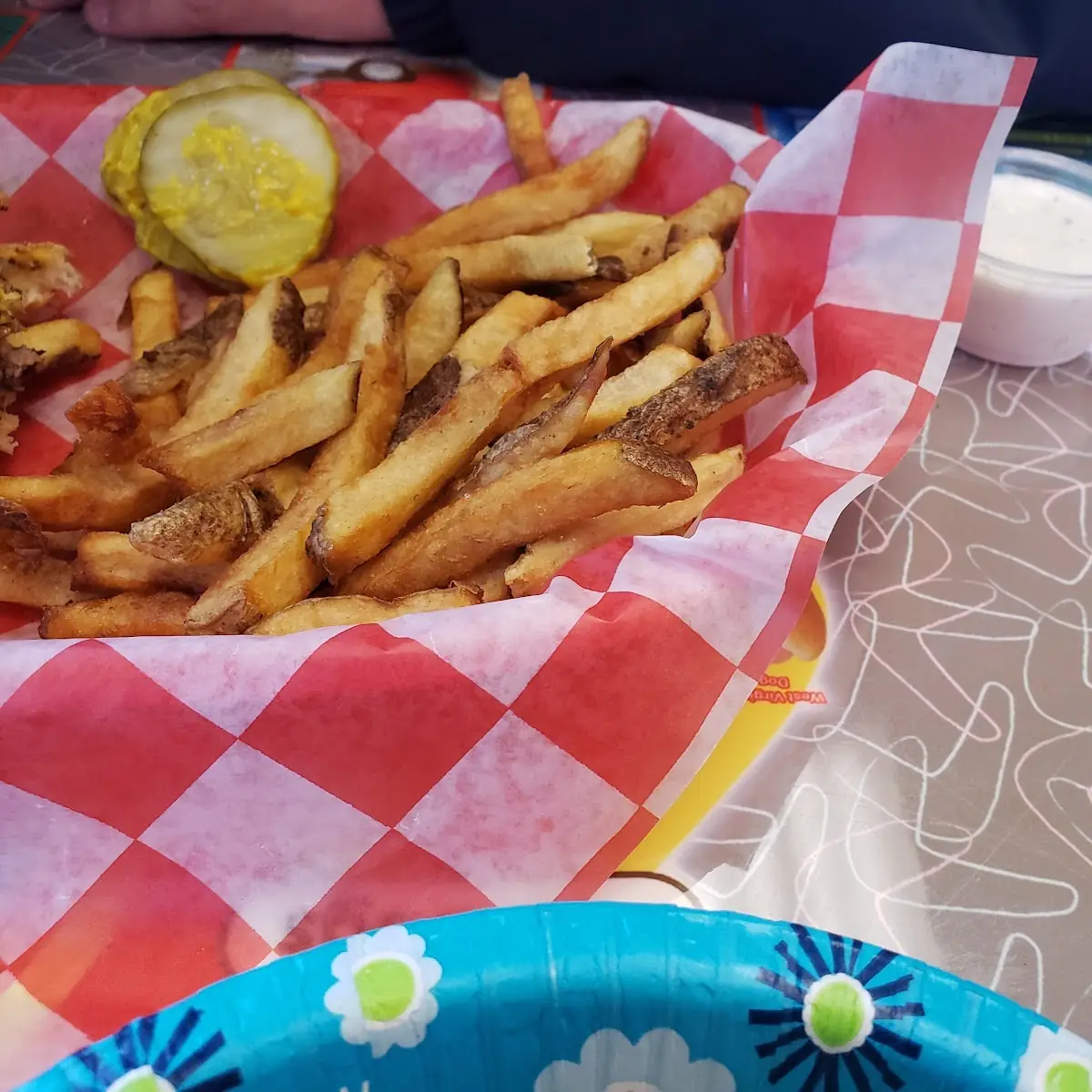 Bacon Cheeseburger and Fries Ranch Dressing