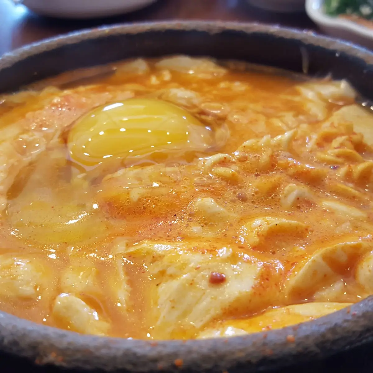 Soft Tofu Soup with Beef