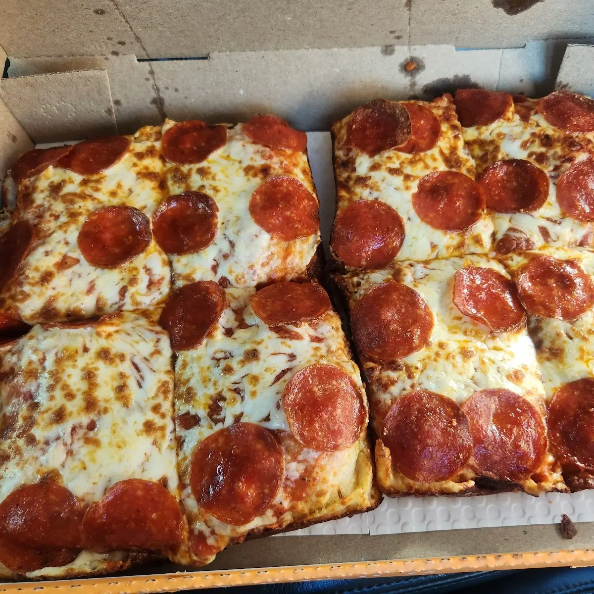 Deep Dish Stuffed Crust Pizza Pepperoni