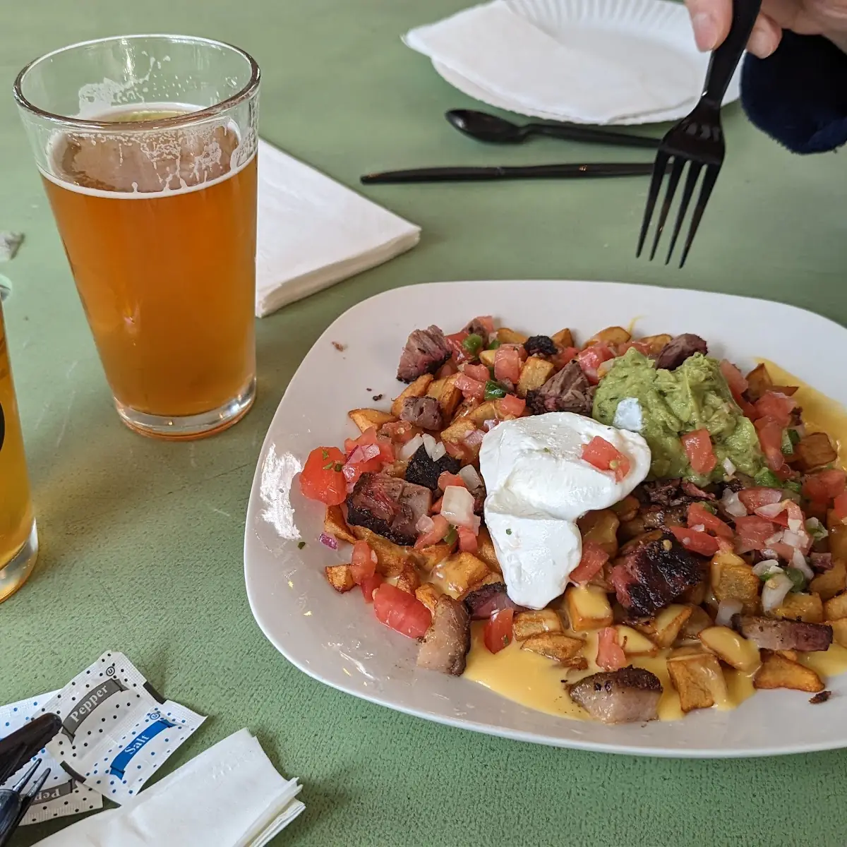 Brisket Fiesta Potatoes