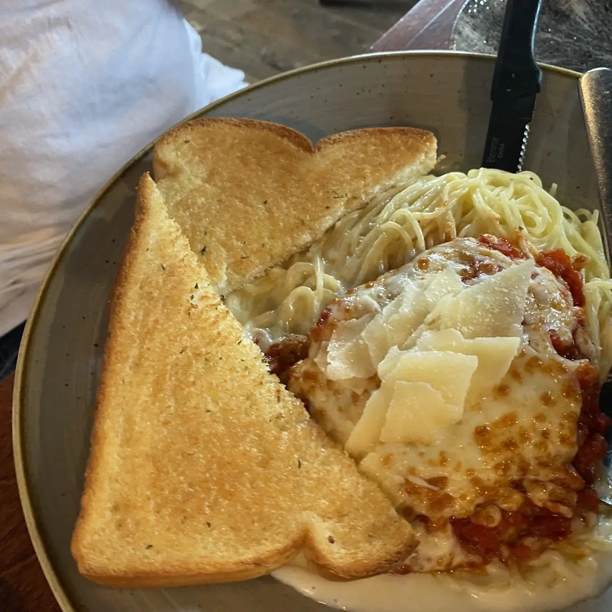 Parmigiana Chicken, Le Grand Saut