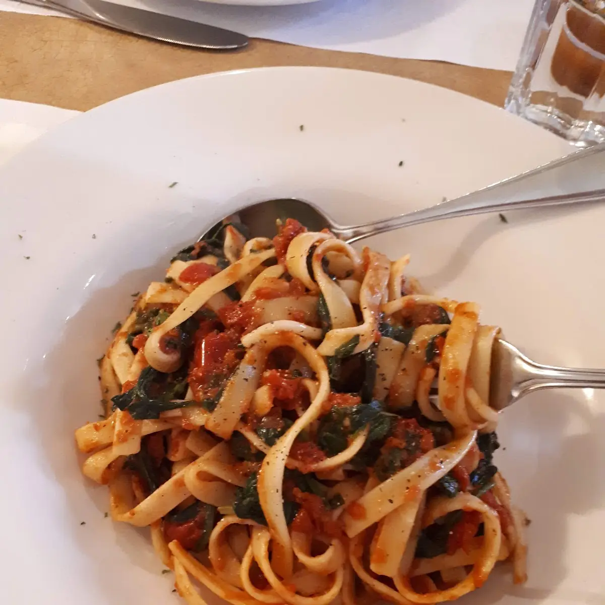Vegan Fettuccine, Le Grand Saut